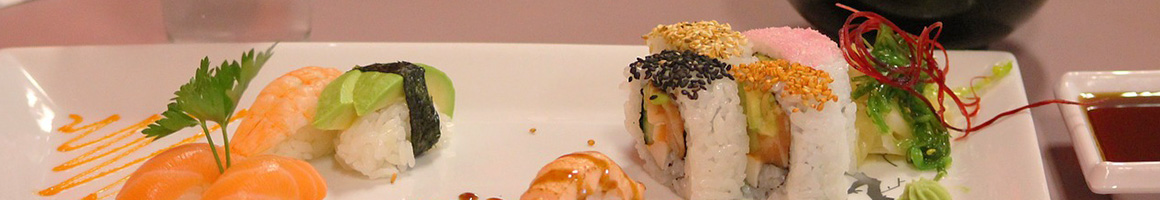 Eating Japanese at Takara Sushi & Steakhouse restaurant in Monroe, NC.
